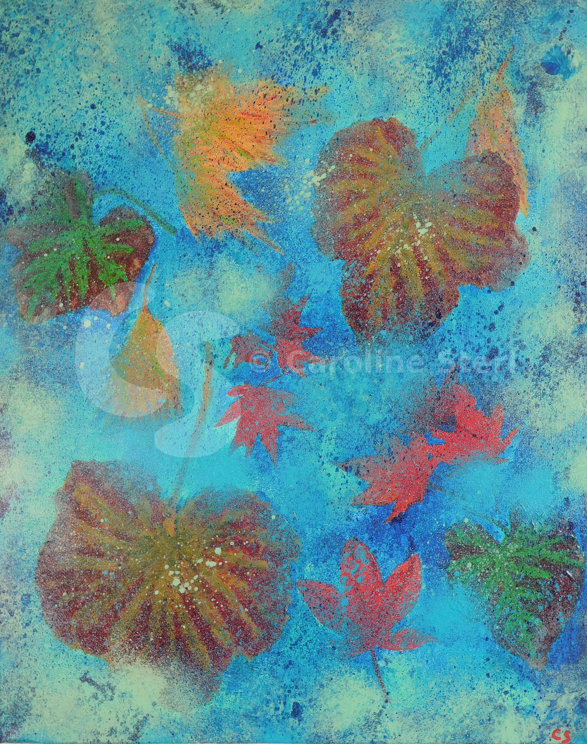 Painting: Autumn Leaves 2